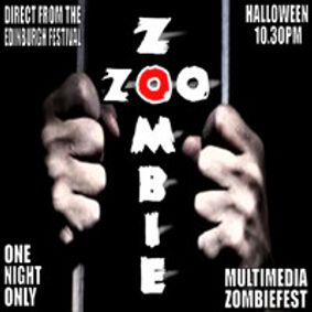 Zombie Zoo show poster