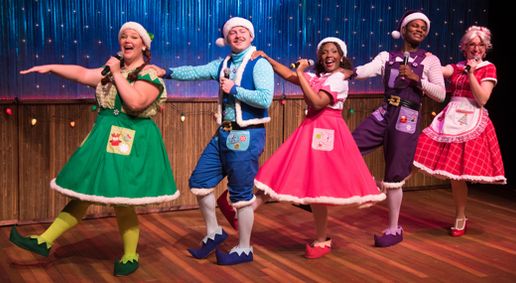 Deck the Halls show poster