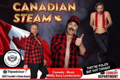 Canadian Steam: A Comedy and Music Show w/ Mildly Sexy Lumberjacks! - November 21. Brockville, Ontario show poster