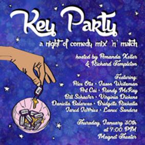 Key Party show poster