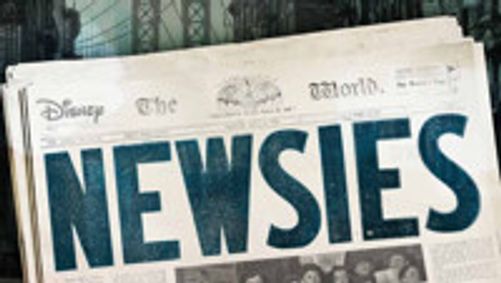 Disney's Newsies show poster