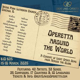 Operetta Around the World show poster