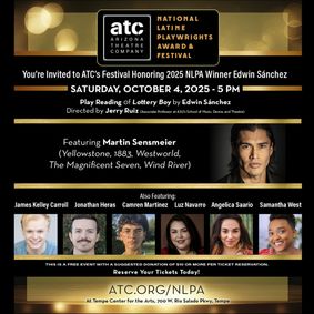 The 2025 National Latine Playwrights Award & Festival show poster