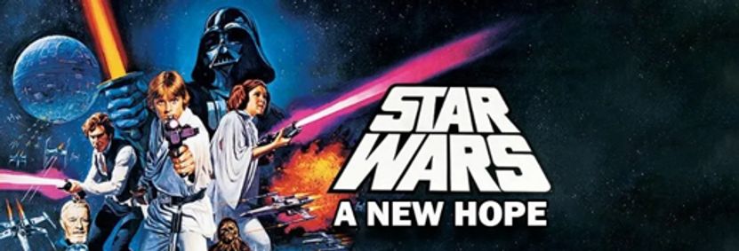 STAR WARS (1977) – 4K Restored & on the BIG screen • Sat Sept 6, 2pm & 6:30pm show poster