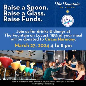 Circus Harmony at The Fountain on Locust show poster