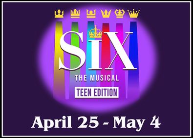 SIX the Musical show poster