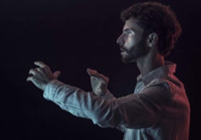 Da Camera presents “The Veil of Orpheus: Cy Twombly and Music” show poster