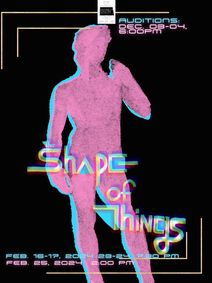THE SHAPE OF THINGS show poster