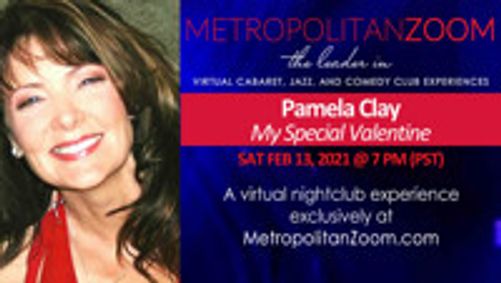 PAMELA CLAY ~ My Special Valentine show poster