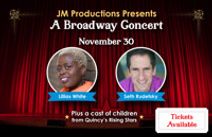 Tony Award winning & Broadway star Lillias White along with Emmy nominated & Broadway Music Director, Seth Rudetsky who will be joining high school and college students from the “Rising Stars” program live on stage for a very special concert.