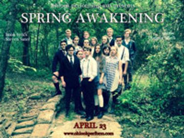 Spring Awakening show poster