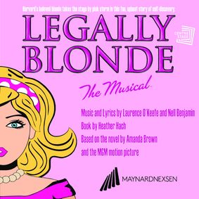 Legally Blonde The Musical show poster