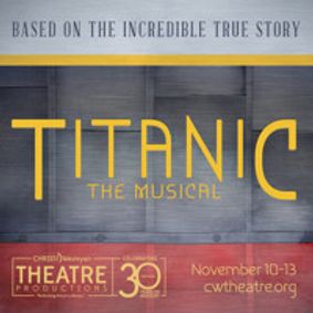 Titanic the Musical show poster