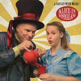 Alice In Wonderland show poster