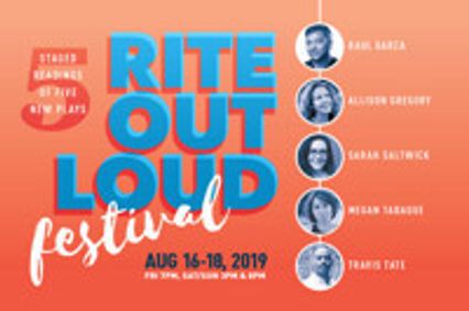 Rite Out Loud Staged Reading Festival show poster