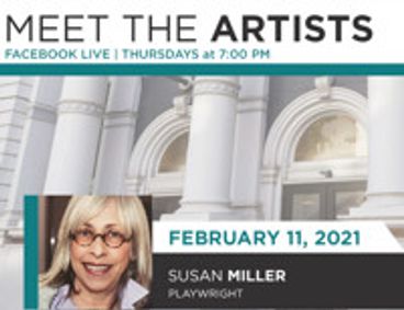 Meet the Artists with Susan Miller show poster