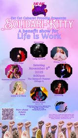Solidari-Kitty show poster
