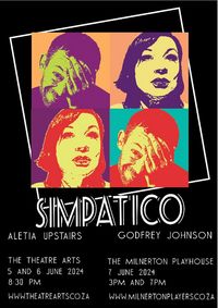 Simpatico  show poster