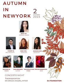 Autum in New York  show poster