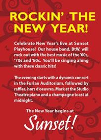 ROCKIN’ THE NEW YEAR: CONCERT & PARTY show poster