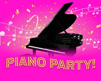 Piano Party show poster