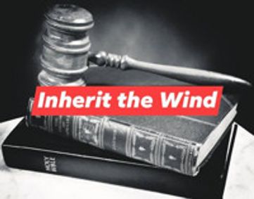 Inherit the Wind show poster