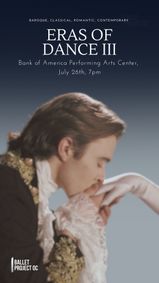 Eras of Dance III show poster