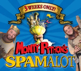 Monty Python's Spamalot show poster
