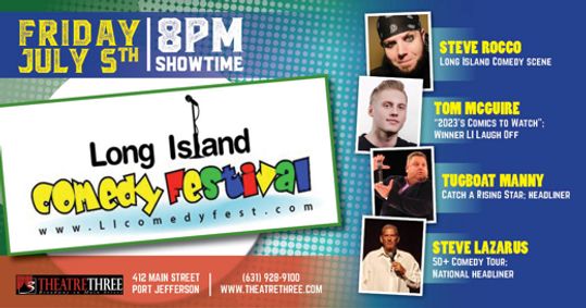 Long Island Comedy Festival show poster