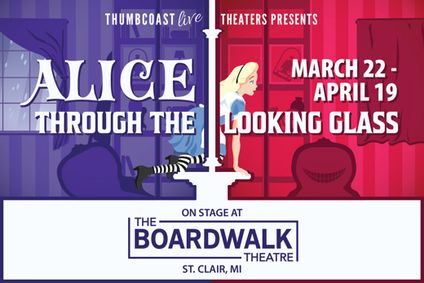 Alice Through the Looking Glass show poster