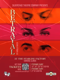 Betrayal show poster