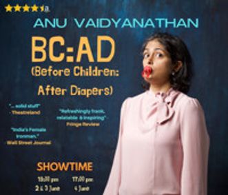BC: AD (Before Children, After Diapers) show poster