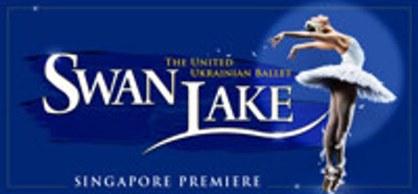The United Ukrainian Ballet's Swan Lake show poster