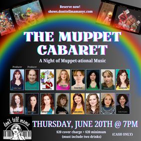 Seth's Cabaret Showcase: The Muppet Cabaret show poster