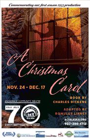 A Christmas Carol show poster