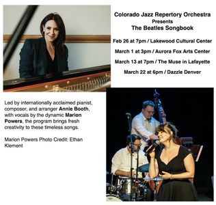 Colorado Jazz Repertory Orchestra?presents?The Beatles Songbook