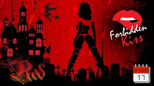 Forbidden Kiss LIVE - Red, a Halloween Spook-tacular show poster