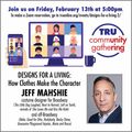 Theater Resources Unlimited Announces This Week’s TRU Community Gathering via Zoom, Designs for a Living: How Clothes Make the Character in Off-Off-Broadway