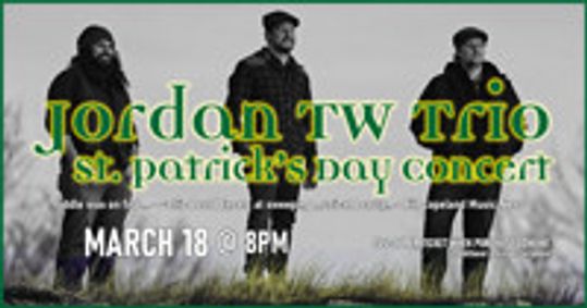 Jordan JW Trio show poster