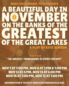 A Beautiful Day in November on the Banks of the Greatest of the Great Lakes show poster
