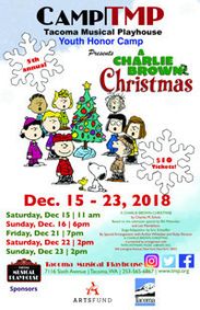 A Charlie Brown Christmas show poster