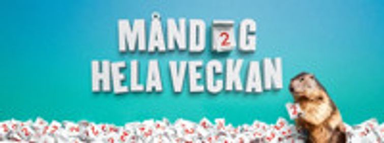 Måndag hela veckan show poster