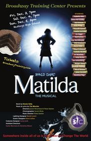 ‘Roald Dahl's Matilda The Musical’ show poster