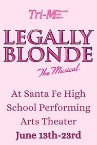 LEGALLY BLONDE show poster