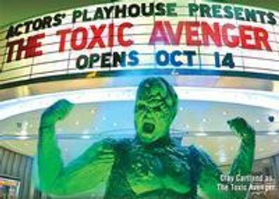 The Toxic Avenger show poster