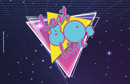Lost 80s Live show poster