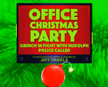 OFFICE CHRISTMAS PARTY GRINCH IN FIGHT WITH RUDOLPH POLICE CALLED