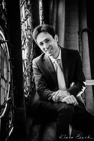 Organist Vincent Dubois at Spivey Hall show poster