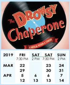 The Drowsy Chaperone show poster