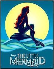 Disney's The Little Mermaid show poster